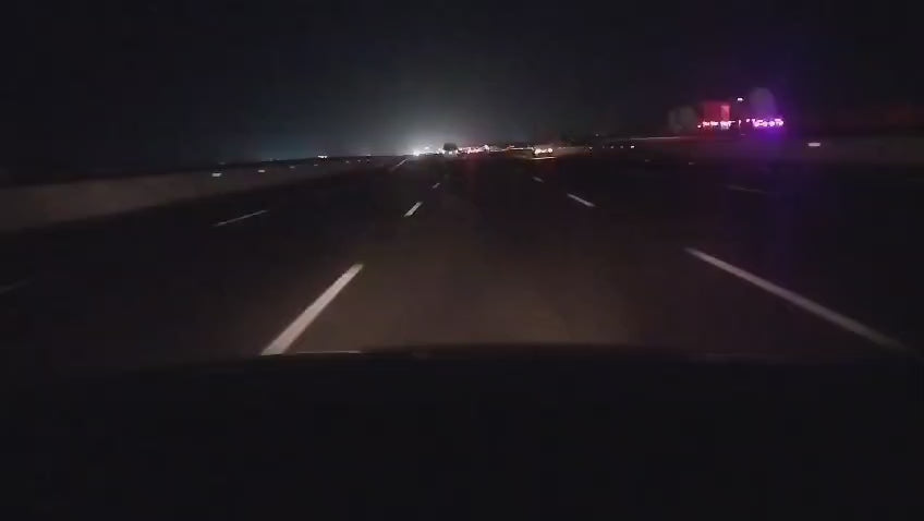 Load video: OUR LED TEST ON THE ROAD